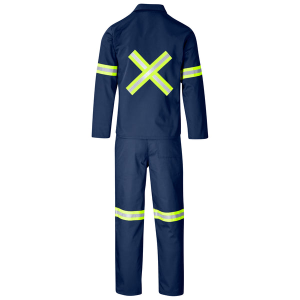 Trade Poly Cotton Conti Suit - Reflective Arms, Legs & Back