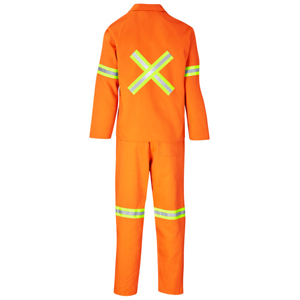 Trade Poly Cotton Conti Suit - Reflective Arms, Legs & Back