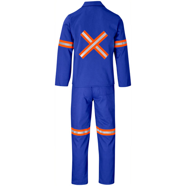 Trade Poly Cotton Conti Suit - Reflective Arms, Legs & Back