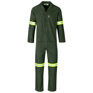 Acid Resistant Poly Cotton Conti Suit - Reflective Arm, Legs & Back