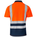 Surveyor Two-Tone Hi-Vis Reflective Golf Shirt