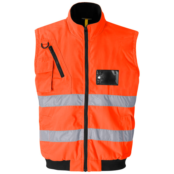 Techno Padded Hi-Vis Reflective Bunny Jacket