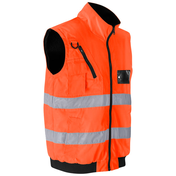 Techno Padded Hi-Vis Reflective Bunny Jacket