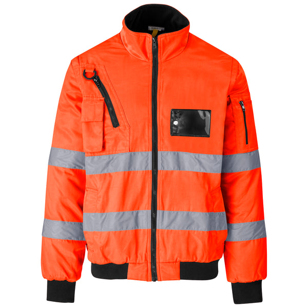 Techno Padded Hi-Vis Reflective Bunny Jacket