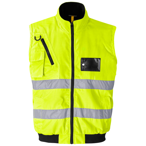 Techno Padded Hi-Vis Reflective Bunny Jacket