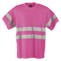 150g Poly Cotton Safety T-Shirt with tape