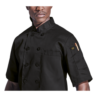 Mens Savona Short Sleeve Chef Jacket