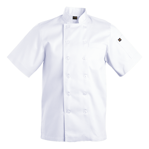 Mens Savona Short Sleeve Chef Jacket