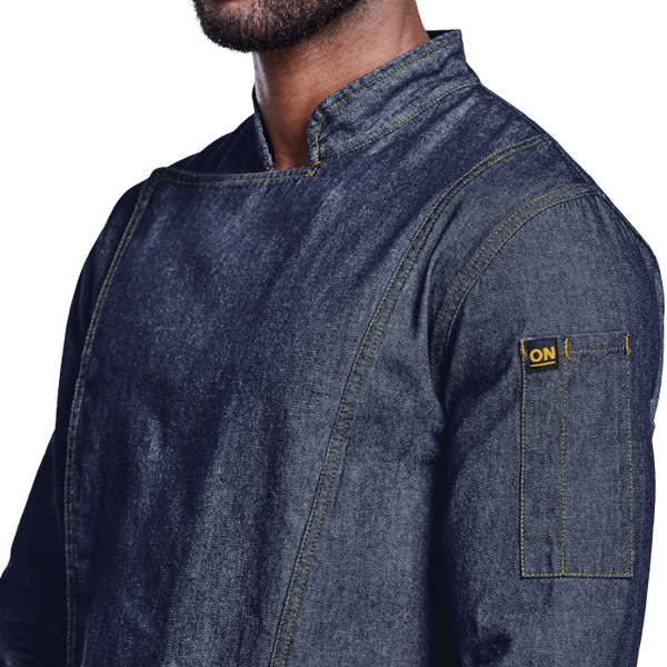 Premium Denim Chef Jacket