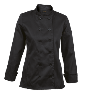 Ladies Long Sleeve Savona Chef Jacket