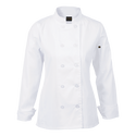 Ladies Long Sleeve Savona Chef Jacket