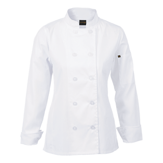 Ladies Long Sleeve Savona Chef Jacket
