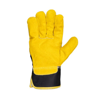 Chrome Leather Yellow Candy Superior Wrist Gloves