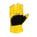 Yellow Lined Welders Superior Wrist Gloves