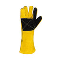 Yellow Lined Welders Superior Elbow Gloves