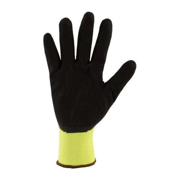 Tru Touch Hi Vis Sandy Nitrile Gloves