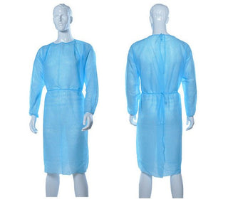 50gsm Non-woven Isolation Gown - Single Unit