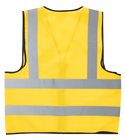 Pioneer®Yellow Reflective Vest With Zip & Id Pouch