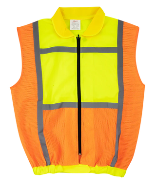 Pioneer®Lime And Orange Reflective Jacket With Long Sleeve
