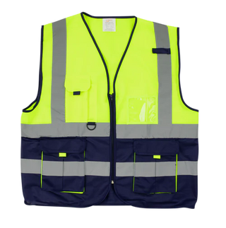 Pioneer® Lime/Navy Siganling Vest