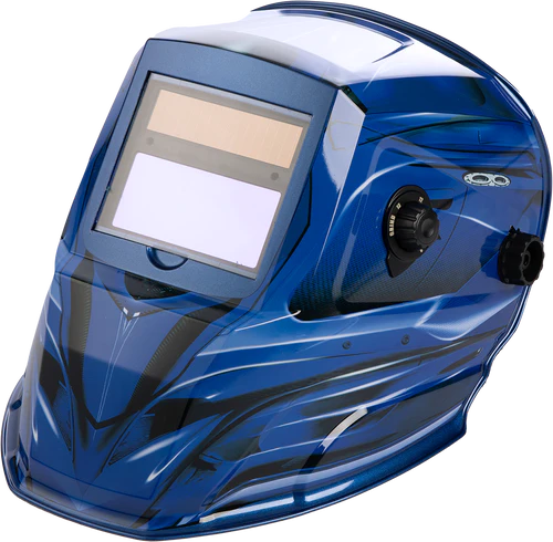 Gladiator Opti - View Eite Adjustable Helmet ( Blue )