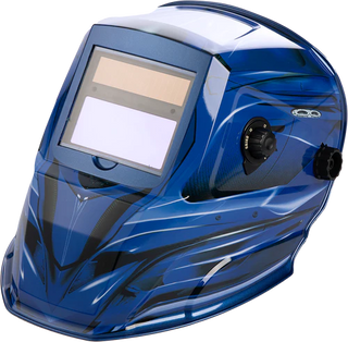 Gladiator Opti - View Eite Adjustable Helmet ( Blue )